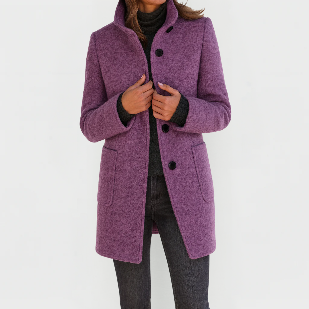 Victoria | Comfortable women’s jacket with high collar