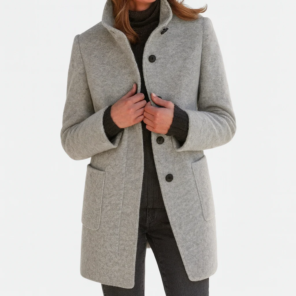 Victoria | Comfortable women’s jacket with high collar