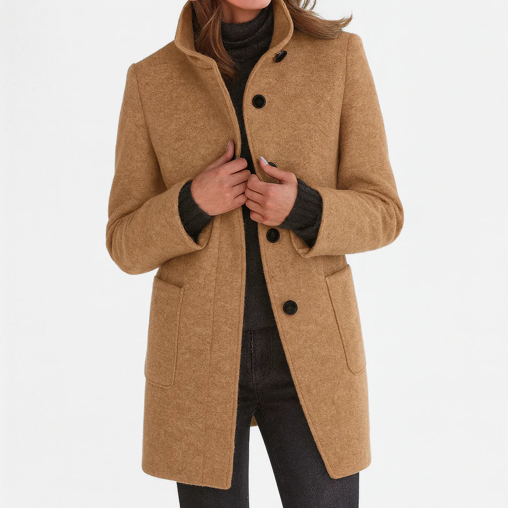 Victoria | Comfortable women’s jacket with high collar